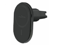PURO MagPro bilhållare - MagSafe bilhållare med trådlös laddning (svart)