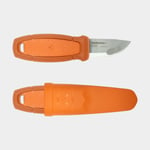 Morakniv Friluftskniv Eldris (S), 145 mm, TPE-gummi / återvunnet svenskt rostfritt stål, Burnt Orange