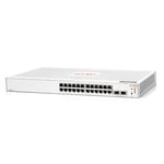 Unbekannt Aruba Instant on 1830 Commutateur Ethernet 24 Ports GB Smart Managed Couche 2 | 24 x 1G | 2 x SFP | sans Ventilateur | Câble UE (JL812A#ABB)