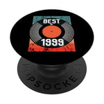 Best Of Vintage 1999 Vinyl Record Graphic 23. Birthday PopSockets Swappable PopGrip