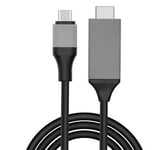 Câble Adaptateur MHL USB-C 3.1 Type C vers HDMI 4K 2m,JL1035
