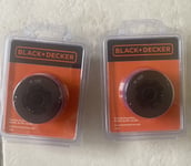 2 X BLACK & DECKER A6226 TRIMMER STRIMMER BUMP SPOOL & LINE GL250 GL310 GL360
