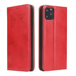 iPhone 11 folde-etui - Rød