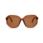 Candy-colored Square Sunglasses Vintage-style Fashion Accessories For Outdoor Travel Sun Glasses Eyewear (Color : TEA)