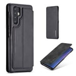 LC.Imeeke läder Huawei P30 Pro fodral - Svart Svart