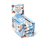 Pris Puddings, Pecan Pie - Pocket Sized Pies, Healthy Snack - Vegan Snacks, Gluten Free, Protein Snack Bar, 12 x 48 Grams Cereal Bars (2 Pies Per Pack)