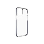 ZAGG Gear 4 Piccadilly - Compatible avec iPhone 12 Pro Max - Protection avancée Contre Les Chocs avec Technologie D3O intégrée, Anti-jaunissement, Coque de téléphone - Bleu