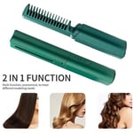 2In1 Professional Hair Straightener Curler Comb Fast Heating Negative Ion6831
