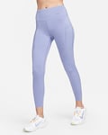 Nike Go Women's Firm-Support Mid-Rise 7/8 Leggings with Pockets