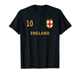 England Soccer Football Number 10 # Ten 2021 Fan T-Shirt