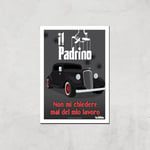 The Godfather Il Padrino Giclee Art Print - A2 - Print Only