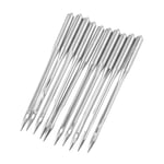 Hicello 10Pcs Industrial And Domestic Overlock Sewing Machine Needles For JUKI BROTHER PEGASUS Sewing Needles,Size: #21