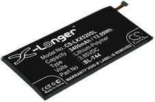 Kompatibelt med LG Stylo 5 LM-Q720CS, 3.85V, 3400 mAh