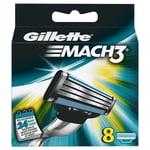 Gillette Mach3 8-pack Transparent