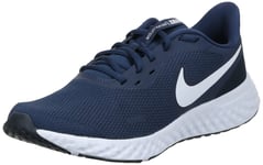 Nike Nike Revolution 5, Men's Mid-Top Running Shoe, Midnight Navy White Dark Obsid, 9.5 UK (44.5 EU)