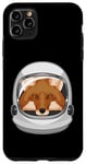 iPhone 11 Pro Max Fox Astronaut Helmet Case