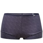 Boxertrosa i Mikrofiber Zig Zag Blue, Avet