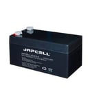 Japcell JC12-3.4 12V 3,4Ah AGM blybatteri