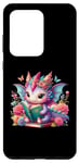 Coque pour Galaxy S20 Ultra Dragon Book Worm Dragons and Books Happy Reading Book Dragon