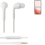 Earphones for Samsung Galaxy S22 Exynos in earsets stereo head set