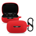 Silicone case for JBL Live Pro Plus case cover for headphones Red protective