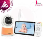 Vtech Smart Digital Wi-Fi Baby Video Monitor│5" Display & 1080p HD Camera│White