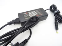 Swisstech S19 2 LCD TV 12V Power cord AC DC 5a desktop Power Supply Adapter UK