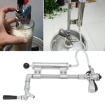 G5/8 Beer Keg Pressurize Pump Kit With Dispenser Beer Faucet Draft Beer AS