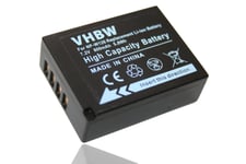 vhbw 1x Batterie compatible avec Fujifilm X100F, X100VI, X-100V, X-A1, X-A7, X-A3, X-A5, X-A10, X100V, X-A2 appareil photo (800mAh, 7,2V, Li-ion)