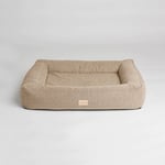 Shiro &amp; Malou Seng Box bed Beige L 120cm