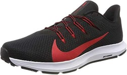 Nike Homme Quest 2 Chaussures de Running, Noir (Black/Univ Red/White 001), 40 EU