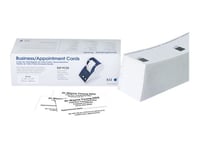 Seiko Instruments SLP-FCS2 - Blanc - 57 x 89 mm - 140 g/m² - 600 carte(s) rendez-vous/cartes de visite - pour Smart Label Printer 420, 430, 440, 440 Office Administration Pack, 450, 620, 650SE
