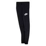 Nike Nsw Byxor Fleece Club - Svart/vit Barn, storlek M: 137-147 cm