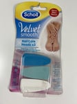 genuine Scholl Velvet Smooth Nail Care Heads Refills x3 | Sealed 3 Pack