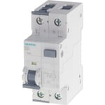 Kombinationsbrytare Strömbrytare/PFI C 20A 1P+N, 300mA 5SU1654-7KK20