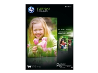 HP Everyday Photo Paper - Blank - A4 (210 x 297 mm) - 200 g/m² - 100 ark fotopapper - för Officejet 20X, 38XX, 46XX, 52XX, 6000 E609, 68XX, 80XX Photosmart B110, Wireless B110