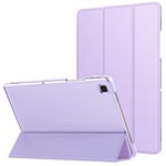 MoKo Case Fits Samsung Galaxy Tab A7 10.4 Inch (SM-T500 / T505 / T507), Lightweight Stand Smart Case Hard Shell Cover for Samsung Tab A7 Tablet 2020 – Purple