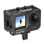 (Updated Version) SMALLRIG Cage with 2-prong Adapter for DJI Osmo Action - CVD2704