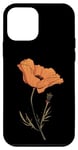 Coque pour iPhone 12 mini Fleur sauvage Fleur de Californie Coquelicot Fleur Fille Plante Maman