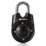 Master Lock Riktningslås Skåp Gym Hänglås [DB] Black