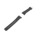 Silikon Klockarmband för Samsung Gear Fit 2 - Svart