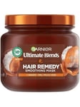 GARNIER Ultimate Blends Hair Remedy Smoothing Mask Dry Frizzy NEW Coconut VEGAN