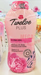 Twelve Plus CC Pink Aura Perfume Body + Face Fresh Powder Vitamin C 280g.