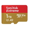 Sandisk 1TB Extreme, microSDXC-muistikortti, UHS-I U3 / Class 10, Jopa 190/130 MB/s