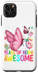 Coque pour iPhone 11 Pro Max Papillon de 6 ans pour fille