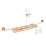 Dryckesspel med 2 Shotglas - Basket