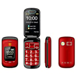 2G Flip Phone Flashlight Camera Dual SIM Big Keys Touch screen Unlocked Phones