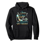 June Girl I Am Who I Am Funny Birthday Party Shoes Crown Pullover Hoodie