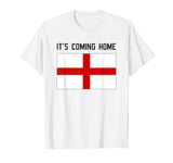 It's Coming Home England Flag Football Fan T-Shirt