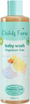 Childs Farm | Baby Body Wash 500ml | Unfragranced | Gently Cleanses | Suitable &